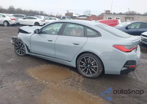 2022 BMW 430I Gran Coupe из США, поврежденный, VIN WBA63AV0XNFM77360